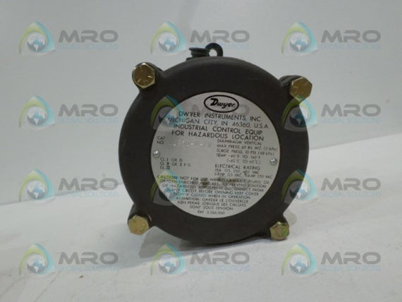 DWYER N1950-1-2V EXPLOSION PROOF PRESSURE SWITCH  NSMP