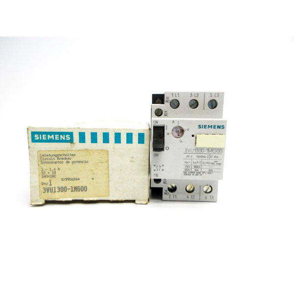 SIEMENS 3VU1300-1MG00 690V 1-1.6A NSMP