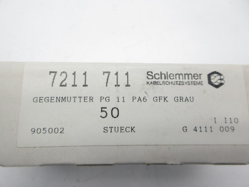 SCHLEMMER 7211711 (PKG OF 50) NSFS