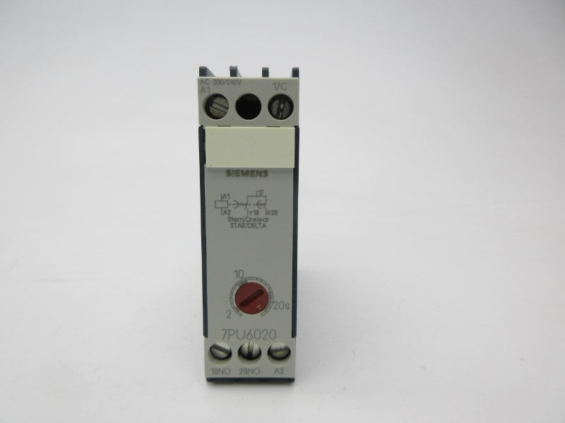 SIEMENS 7PU6020-7NN20 200/240VAC 2-20S NSMP