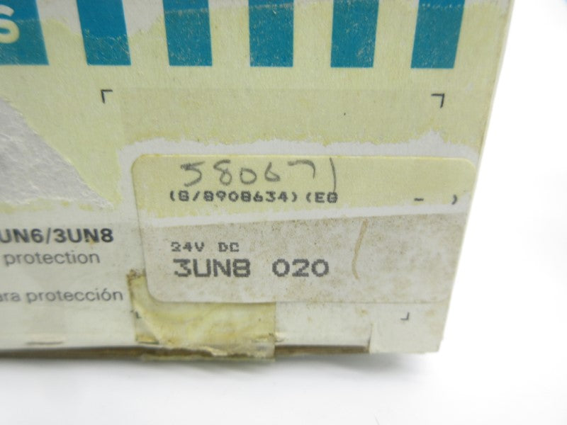SIEMENS 3UN8-020 24VDC NSMP