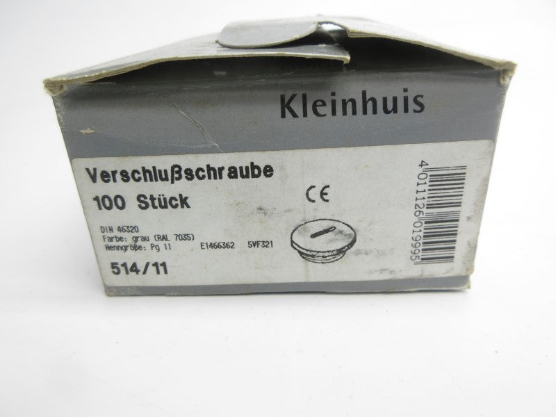 KLEINHUIS 514/11 (PKG OF 100) NSMP