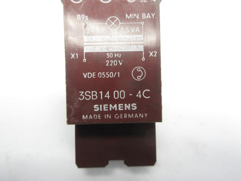 SIEMENS 3SB1400-4C 220V NSNP