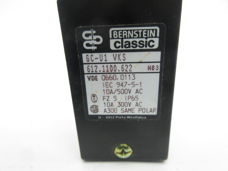BERNSTEIN GC-U1VKS 612.1100.622 500VAC 10A NSNP