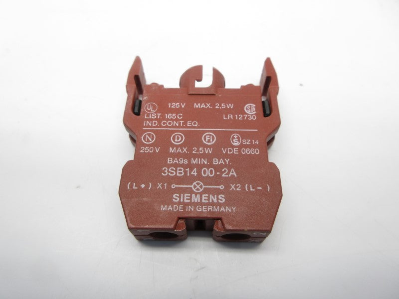SIEMENS 3SB1400-0A 250V NSNP