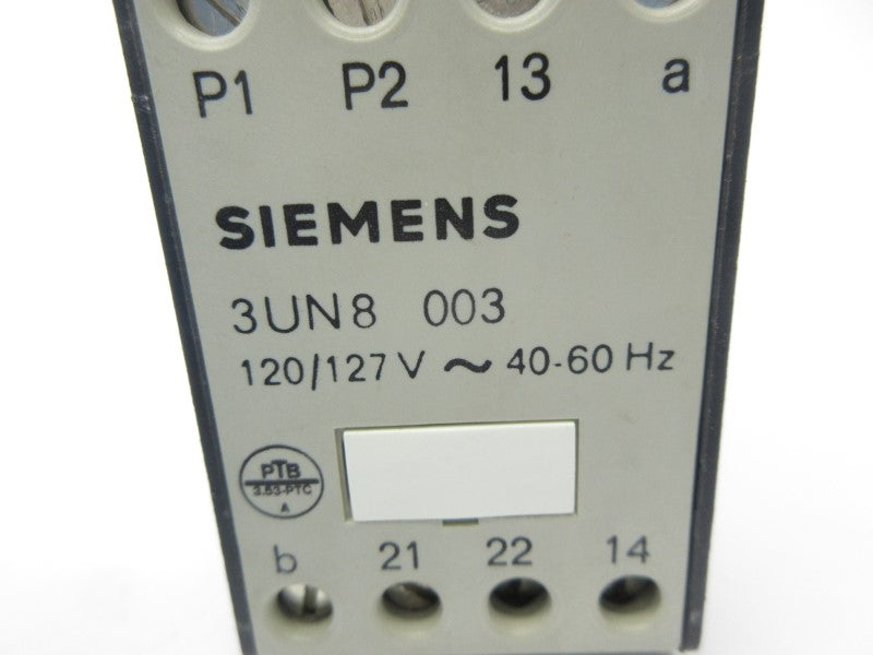 SIEMENS 3UN8-003 120/127V NSNP