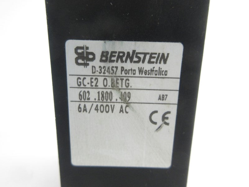 BERNSTEIN GC-E20.BETG. 602.1800.409 400VAC 6A NSNP