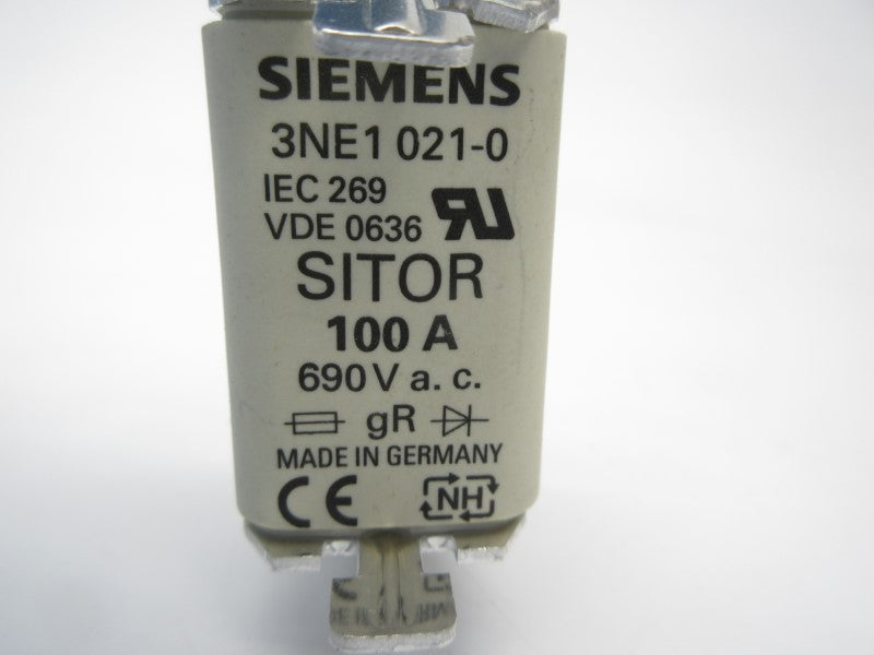 SIEMENS 3NE1021-0 690VAC 100A NSNP