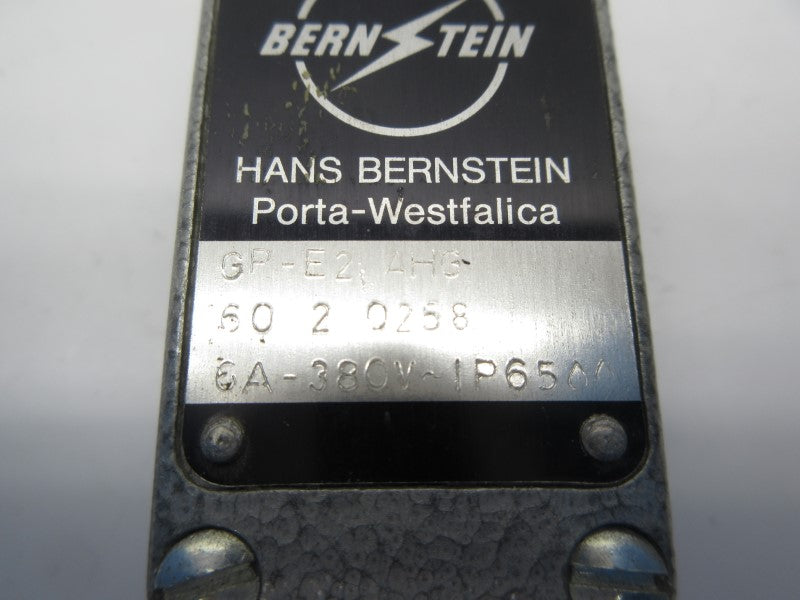 BERNSTEIN GP-E2AHG 6020258 380V 6A NSNP