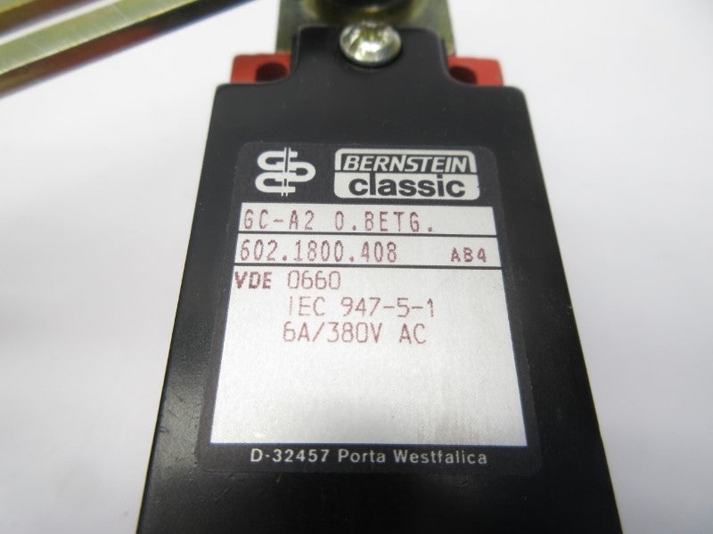 BERNSTEIN GC-A20.BETG. 602.1800.408 380VAC 6A NSNP