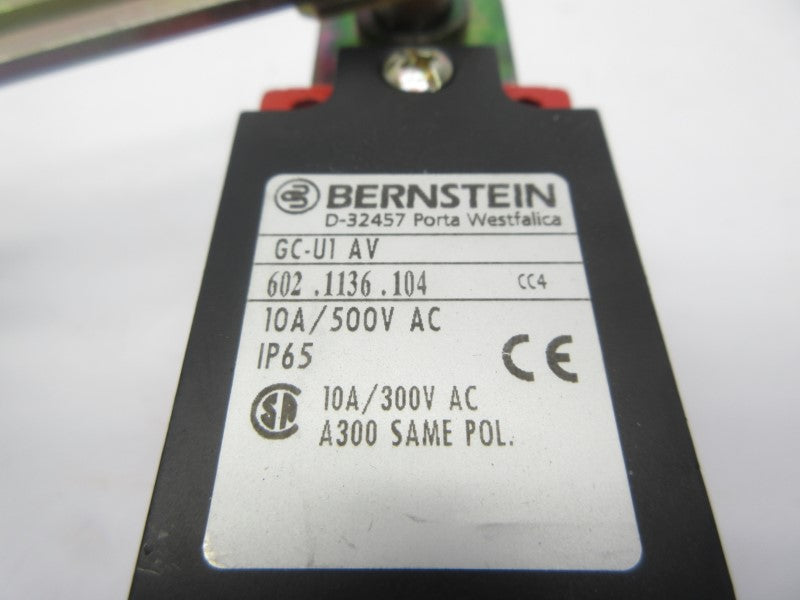 BERNSTEIN GC-U1AV 602.1136.104 500VAC 10A NSNP