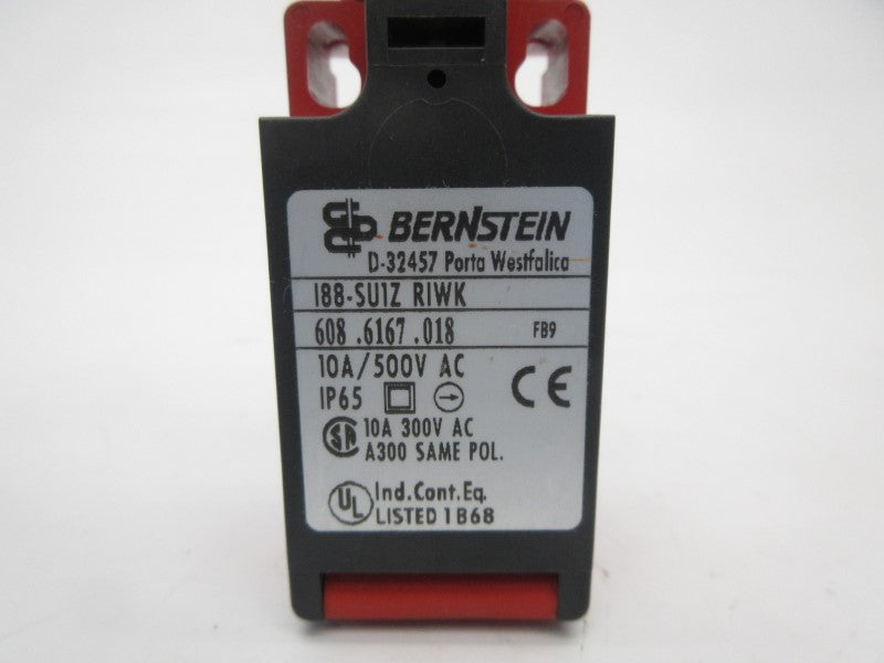 BERNSTEIN I88-SU1ZRIWK 608.6167.018 500VAC 10A NSNP