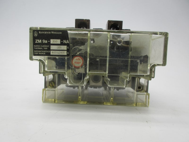 KLOCKNER MOELLER ZM9A-200-NA 200A UNMP