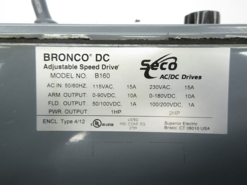 BRONCO B160 115/230VAC 15A UNMP