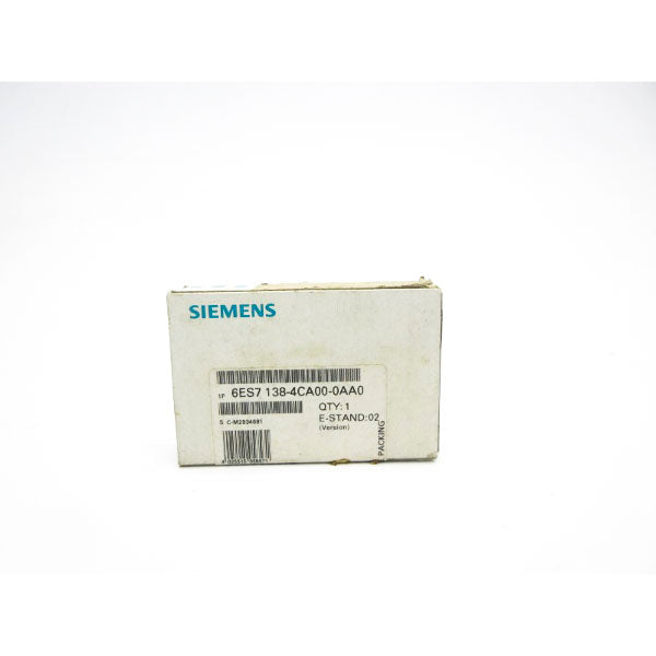 SIEMENS 6ES7138-4CA00-0AA0 24VDC NSFS