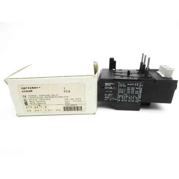 SPRECHER+SCHUH CT7-24-1.0 6000V 0.6-1.0A NSMP