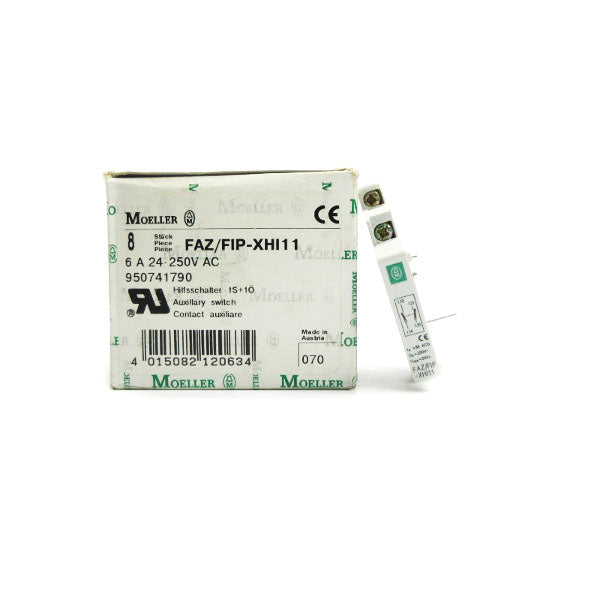 KLOCKNER MOELLER FAZ/FIP-XHI11 24-250VAC 6A (PKG OF 8) NSMP