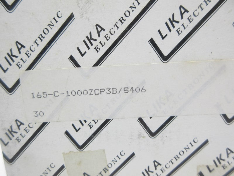 LIKA ELECTRONICS I65-C-1000ZCP3B/S406 NSMP