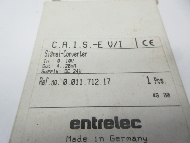 ENTRELEC 0.011.712.17 C.A.I.S.-EV/I 24VDC NSMP