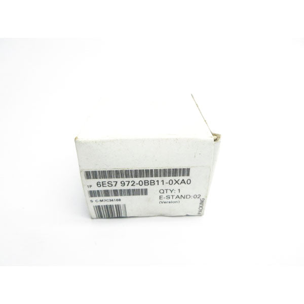 SIEMENS 6ES7972-0BB11-0XA0 NSFS