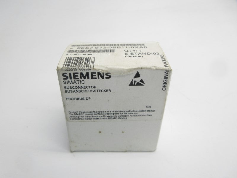 SIEMENS 6ES7972-0BB11-0XA0 NSFS