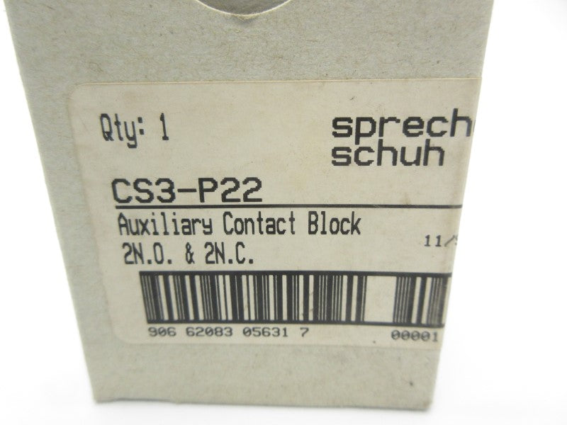 SPRECHER+SCHUH CS3-P22 690V 16A NSMP