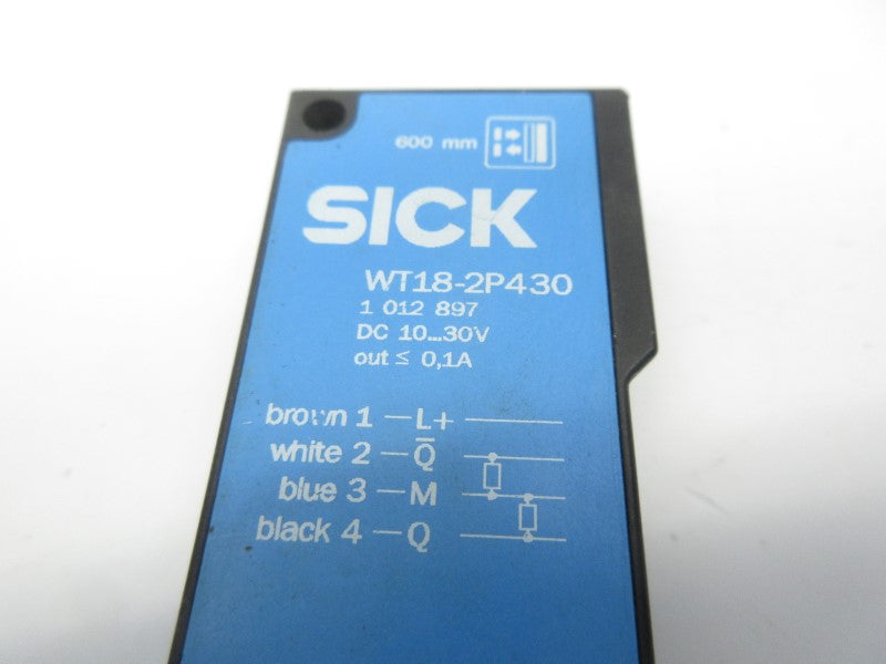 SICK WT18-2P430 1012897 10-30VDC NSNP