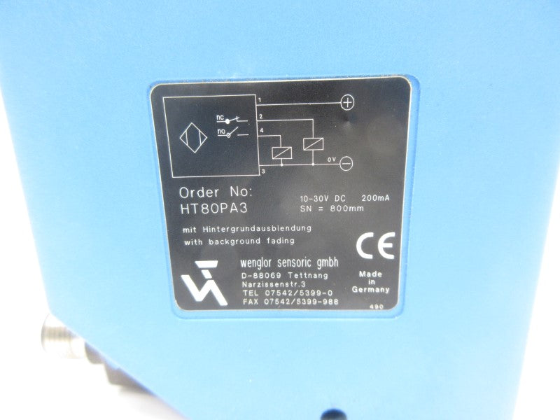 WENGLOR HT80PA3 10-30VDC NSNP