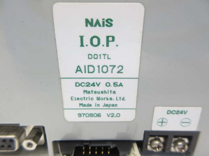 NAIS AID1072 24VDC 0.5A NSNP