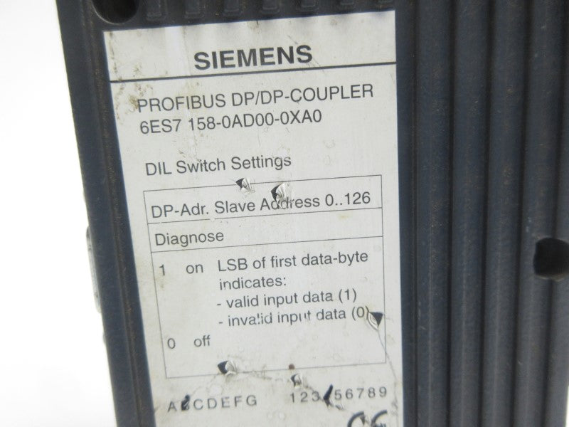 SIEMENS 6ES7158-0AD00-0XA0 NSNP