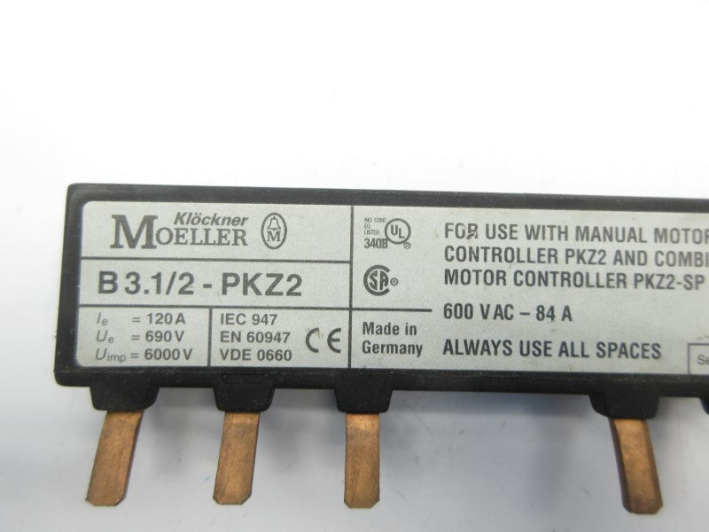 KLOCKNER MOELLER B3.1/2-PKZ2 690V 120A UNMP