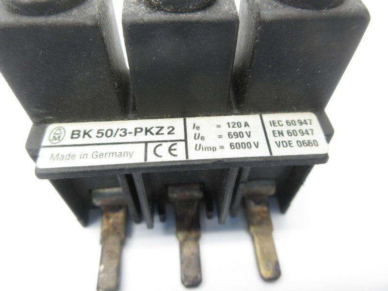 KLOCKNER MOELLER BK50/3-PKZ2 690V 120A UNMP