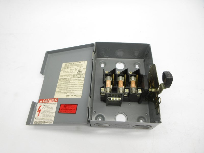 SQUARE D D321N SER. E2 240VAC 30A UNMP