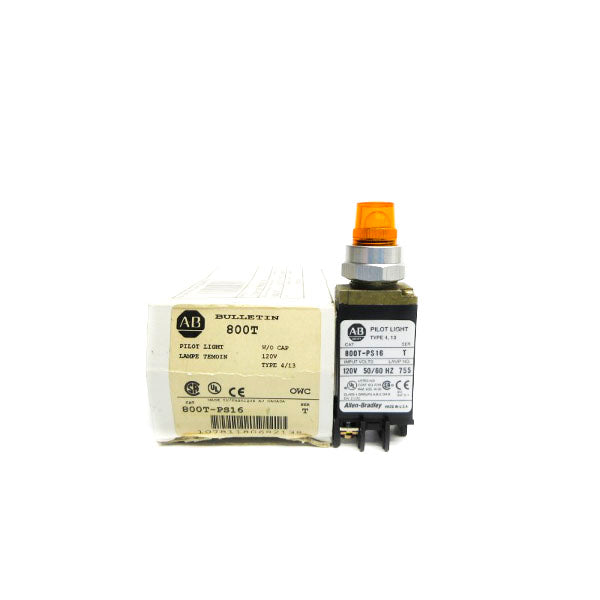 ALLEN BRADLEY 800T-PS16 SER. T 120V (WH) NSMP