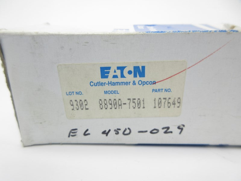 EATON 8890A-7501 107649 24-120VAC 0.5A NSMP