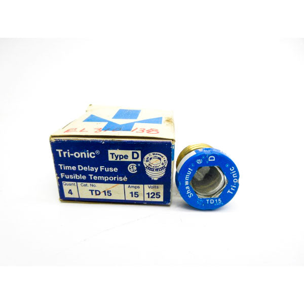 TRI-ONIC TD15 125V 15A (PKG OF 4) NSMP