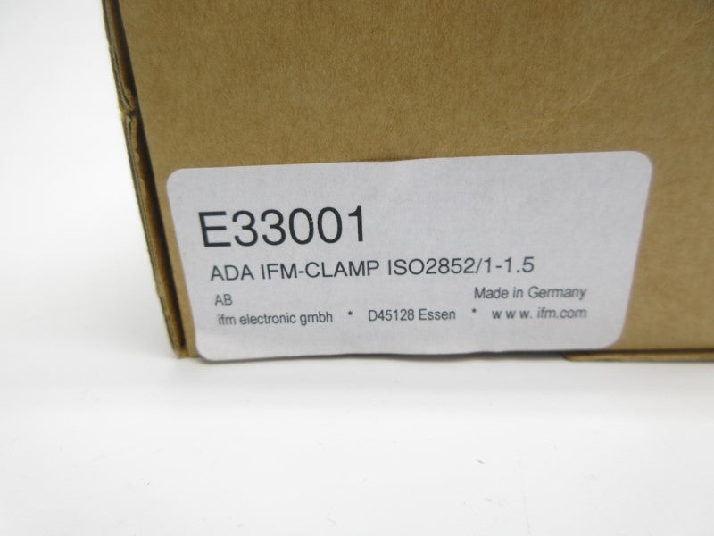 IFM EFECTOR E33001 ADAIFM-CLAMP-ISO2852/1-1.5 NSMP