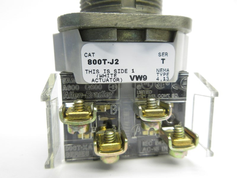 ALLEN BRADLEY 800T-J2 SER. T (AS PICTURED1) NSNP