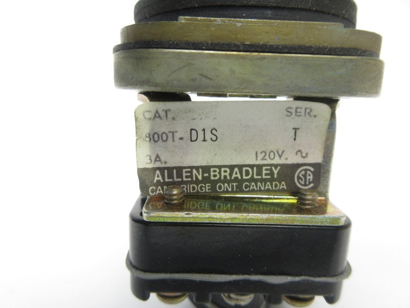 ALLEN BRADLEY 800T-D1SG SER. T 120V NSNP