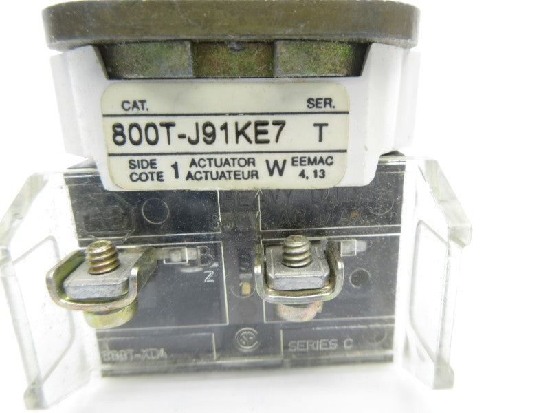 ALLEN BRADLEY 800T-J91KE7 SER. T (AS PICTURED2) NSNP