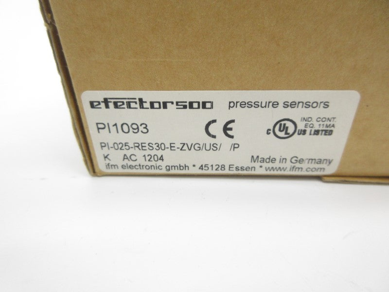 IFM EFECTOR PI-025-RES30-E-ZVG/US/P PI1093 20-32VDC NSMP