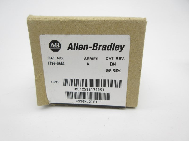 ALLEN BRADLEY 1794-OA8I SER. A 120VAC REV. E04 NSMP
