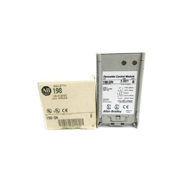 ALLEN BRADLEY 198-DN SER. B F/W 3.001 (WH) NSMP
