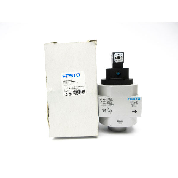 FESTO HEE-D-MAXI-24 172962 21.6-26.4VDC 240PSI NSMP