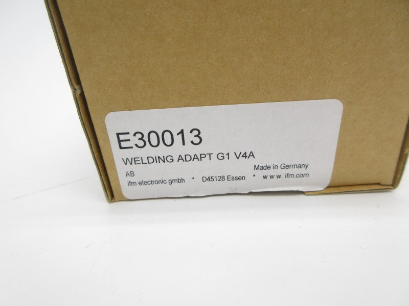 IFM EFECTOR E30013 WELDINGADAPTG1V4A NSMP