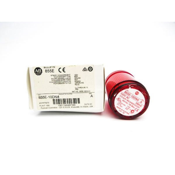 ALLEN BRADLEY 855E-10DN4 SER. A 120VAC (WH) NSMP
