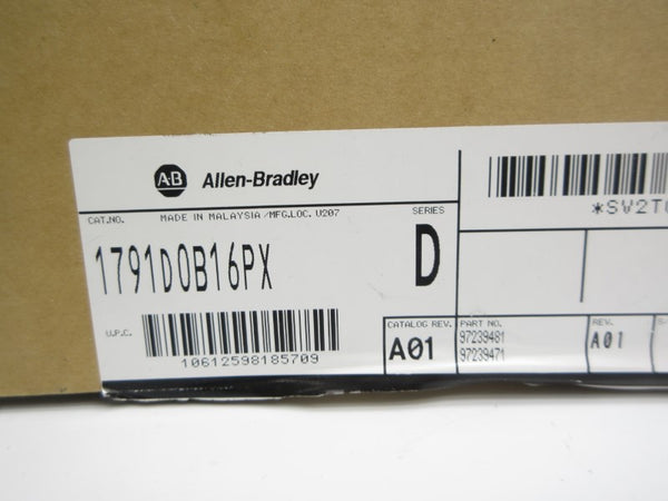 ALLEN BRADLEY 1791D-0B16PX SER. D NSMP