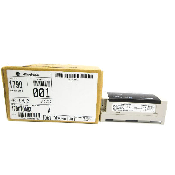 ALLEN BRADLEY 1790-T0A8X SER. A 120VAC 0.5A NSMP