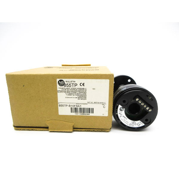 ALLEN BRADLEY 855TP-B10F8A1 SER. C 120V (BR/WH) NSMP