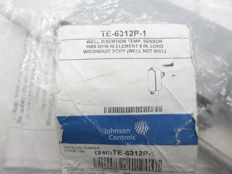 JOHNSON CONTROLS TE-6312P-1 NSMP